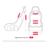 Next Level Racing ES1 Haptic Feedback Simracingstoel, Siège de course Noir