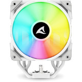 Sharkoon A50 RGB Refroidisseur CPU Blanc, Connecteur de ventilateur PWM à 4 broches