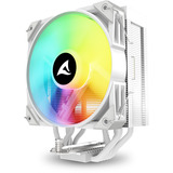 Sharkoon A50 RGB Refroidisseur CPU Blanc, Connecteur de ventilateur PWM à 4 broches