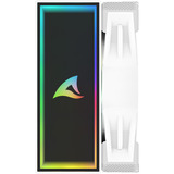 Sharkoon A50 RGB Refroidisseur CPU Blanc, Connecteur de ventilateur PWM à 4 broches