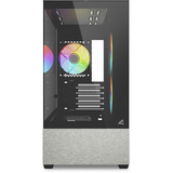 Sharkoon MK7 ARGB boîtier mini tower Noir | 2x USB-A | 1x USB-C | RGB | Verre Trempé