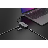 Sitecom USB-C vers 4x USB-C hub, Hub USB Gris