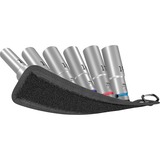 Wera Ceinture C Profondeur 1 jeu de douilles, 1/2", Clés mixtes à cliquet Noir, 6 pièces