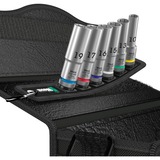 Wera Ceinture C Profondeur 1 jeu de douilles, 1/2", Clés mixtes à cliquet Noir, 6 pièces