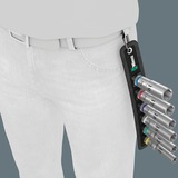 Wera Ceinture C Profondeur 1 jeu de douilles, 1/2", Clés mixtes à cliquet Noir, 6 pièces