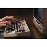 8BitDo Retro Mechanical Keyboard - C64 Edition, clavier gaming Beige/Noir, Kailh Box White V2, Kailh Box White V2