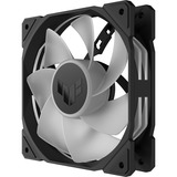 ASUS TUF Gaming TR120 ARGB Ventilateur inversé, Ventilateur de boîtier Noir/transparent, Ventilateur, 12 cm, Noir