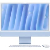 Apple iMac 24" 2024 (MWV13FN/A), PC Bleu, M4 | 10-Core GPU | 16 Go | 256 Go SSD