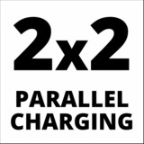 Einhell Chargeur Einh Power X-Quattrocharger 4A Rouge