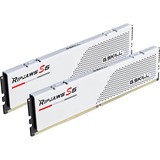 G.Skill 48 Go DDR5-6000 (2x 24 Go) Kit, Mémoire vive Blanc, F5-6000J3036F24GX2-RS5W, Ripjaws S5, XMP 3.0