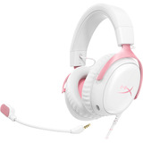HyperX Cloud III casque gaming over-ear Blanc/Rose, PC, PS5, PS4, Xbox Series X|S, Xbox One, Nintendo Switch
