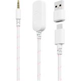 HyperX Cloud III casque gaming over-ear Blanc/Rose, PC, PS5, PS4, Xbox Series X|S, Xbox One, Nintendo Switch