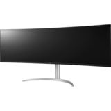 LG UltraWide 49WQ95C-W 49" Moniteur incurvé  Blanc,  2x HDMI, 1x DisplayPort, 1x USB-A 2.0, 2x USB-A 3.2 (5 Gbit/s), USB-C