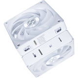 Lian Li UNI FAN CL120 Wireless, Ventilateur de boîtier Blanc, Lot de 3, 120 mm