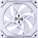Lian Li UNI FAN SL140V2 Single Pack, Ventilateur de boîtier Blanc, LED RGB, connecteur de ventilateur PWM à 4 broches