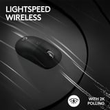 Logitech G PRO X SUPERLIGHT 2, Souris gaming Noir