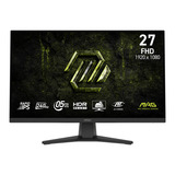 MSI MAG 272F X24 27" Moniteur gaming  Noir, 2x HDMI, 1x DisplayPort, AMD FreeSync, 240 Hz