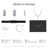 Plaud NotePin S, Enregistreur vocal Violet, 64 Go, Bluetooth 5.2 / BLE (Bluetooth Low Energy) / Wi-Fi)