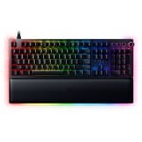 Razer Huntsman V2 Analog, clavier gaming Noir, Layout FR, Razer Analog Optical, LED RGB, PBT double-shot