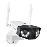 Reolink W750, caméra WiFi 6 double bande et double objectif 16 MP, Caméra de surveillance Blanc, Vue panoramique à 180