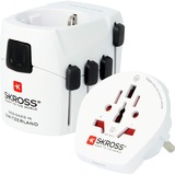 SKROSS World Adapter PRO - World, Prise de voyage Blanc