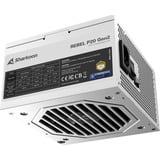 Sharkoon Rebel P20 Gen2 850 White alimentation modulaire 850 watt Blanc, 1x 12V-2x6, 3x PCIe