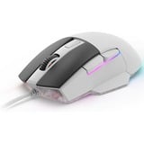 Sharkoon SKILLER SGM35, Souris gaming Blanc, 400 - 6400 dpi, LED RGB