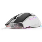 Sharkoon SKILLER SGM35, Souris gaming Blanc, 400 - 6400 dpi, LED RGB