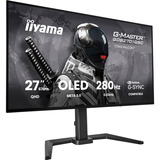 iiyama G-Master Titan Falcon GOB2701QSC-B1 27" Moniteur gaming Noir, 1x DisplayPort, 2x HDMI, 1x USB-C, 2x USB-A, 280 Hz