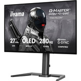 iiyama G-Master Titan Falcon GOB2701QSC-B1 27" Moniteur gaming Noir, 1x DisplayPort, 2x HDMI, 1x USB-C, 2x USB-A, 280 Hz