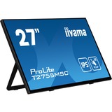 iiyama ProLite T2755MSC-B1 27" Moniteur tactile Noir, 1x DisplayPort, 1x HDMI, 2x USB-A