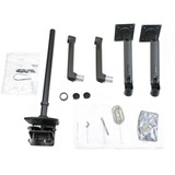 Ergotron Bras pour moniteur LX Dual Stacking avec pied haut, Support de moniteur Noir