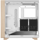 Fractal Design Summit boîtier midi tower Blanc/bois | 2x USB-A | 1x USB-C | Window