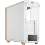 Fractal Design Summit boîtier midi tower Blanc/bois | 2x USB-A | 1x USB-C | Window