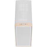 Fractal Design Summit boîtier midi tower Blanc/bois | 2x USB-A | 1x USB-C | Window