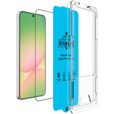 Just in Case Tempered Glass Screenprotector, Film de protection Transparent, 2 pièces, avec applicateur