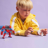 LEGO Marvel Super Heroes - Spider-Man mecha vs Anti-Venom, Jouets de construction 76308
