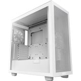 NZXT H7 boîtier midi tower Blanc (mat) | 2x USB-A | 1x USB-C | Verre Trempé