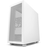 NZXT H7 boîtier midi tower Blanc (mat) | 2x USB-A | 1x USB-C | Verre Trempé