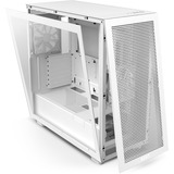 NZXT H7 boîtier midi tower Blanc (mat) | 2x USB-A | 1x USB-C | Verre Trempé