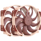 Noctua NF-A14x25r G2 PWM Sx2 PP ventilateurs de boîtier 2 pièces, 140 x 140 x 25 mm