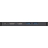 Sitecom 6 en 2 MacBook Multiport Hub, Station d'accueil Gris, USB-C, HDMI, USB-A