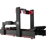 Trak Racer TR160 MK4 avec plateau de volant TR ONE, Simulateur de course Noir/Rouge