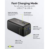 goobay Laptop Powerbank Noir, 20.000 mAh, Power Delivery
