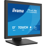 iiyama ProLite T1732MSC-B2S 17" Moniteur tactile Noir, 1x DisplayPort, 1x HDMI, VGA, HDMI, DisplayPort, Audio, Touchscreen