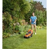 BLACK+DECKER BCMW3318L2-QW, Tondeuse à gazon Orange/Noir