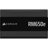 Corsair RM650e (2024) alimentation modulaire 650 watt Noir, 1x 12V-2x6, 1x PCIe