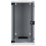 Digitus Boîtier mural de 254 mm (10 po) - 312 x 300 mm (lxp), Armoire informatique Gris clair, Rack monté sur le mur, 12U, 30 kg, Verrouillage des touches, Gris