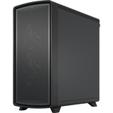 Fractal Design Summit Blackout TG Light Tint boîtier midi tower Noir/bois | 2x USB-A | 1x USB-C | Window