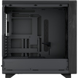 Fractal Design Summit Blackout TG Light Tint boîtier midi tower Noir/bois | 2x USB-A | 1x USB-C | Window